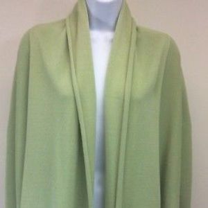 Women’s Eileen Fisher Sweater Silk Cotton Green SP